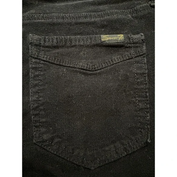 Seven 7 Women's Cordorouy Ultra High Rise Skinny Pants Sz 12 Stretch, Lot of 2 - Picture 4 of 14